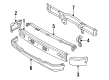 Toyota Pickup Air Deflector Diagram - 53911-89113