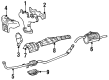 Toyota Tercel Exhaust Pipe Diagram - 17410-11700
