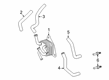 Toyota Highlander Coolant Reservoir Hose Diagram - 16267-0V060