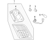 Toyota Camry Tail Light Diagram - 81581-33140