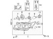 Scion xB Light Socket Diagram - 90075-60001
