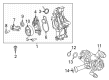 Toyota Water Pump Gasket Diagram - 90118-WA466