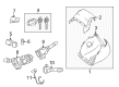 Toyota RAV4 Cruise Control Switch Diagram - 84632-0E020