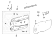 Toyota Tacoma Armrest Diagram - 74210-89106-13