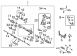 Toyota Echo Rack and Pinion Boot Diagram - 45535-52010