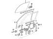 Toyota Land Cruiser Window Regulator Diagram - 69801-60010