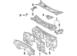 Toyota Supra Dash Panels Diagram - 55101-14610