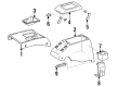 Toyota Land Cruiser Center Console Base Diagram - 58811-60010-03
