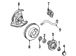 Toyota Pickup Backing Plate Diagram - 47782-35080