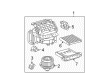 Toyota Solara Blend Door Actuator Diagram - 87106-06120