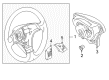 Toyota MR2 Spyder Steering Wheel Diagram - 45100-2B741-C2
