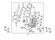 2005 Toyota Avalon Seat Cover Diagram - 71073-AC240-B2