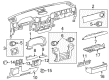 Toyota Tundra Dash Panel Vent Portion Covers Diagram - 55479-0C061-C0