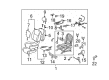 Toyota Highlander Seat Cover Diagram - 71073-48660-E1