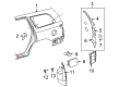 Toyota Sequoia Fuel Door Diagram - 77350-0C030