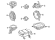 Toyota Mirai Car Speakers Diagram - 86150-62030