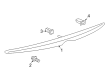 Toyota Solara Spoiler Diagram - 76871-AA901