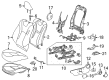 Toyota Prius AWD-e Seat Cover Diagram - 71072-47D90-B1