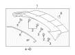 Toyota RAV4 Spoiler Diagram - 76085-0R902-J2