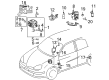 Toyota Prius ABS Control Module Diagram - 89540-47030