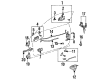Toyota Celica Door Handle Diagram - 69210-20300-C0