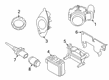 Toyota GR Supra Ambient Temperature Sensor Diagram - 89410-WAA01