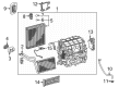 Toyota Corolla Cross A/C Switch Diagram - 55900-02D60-B0