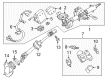 Toyota Avalon Steering Column Diagram - 4520A-06013