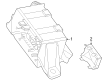 Toyota Sienna Relay Block Diagram - 82741-08070