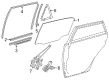 Toyota Corolla iM Window Run Diagram - 68152-12230