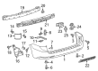 Toyota Bumper Diagram - 52159-08906