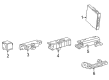 Toyota Car Key Diagram - 89071-0A050