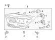 Toyota Tacoma Headlight Diagram - 81150-04280