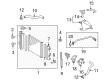 Toyota 4Runner Coolant Reservoir Diagram - 16460-75440