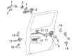 Toyota Power Window Switch Diagram - 84810-AA010-C0
