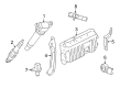 Toyota Camry Engine Control Module Diagram - 89661-0X231