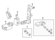 Toyota Highlander TPMS Sensor Diagram - 42607-0C091