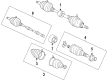 Scion Axle Shaft Diagram - 43410-74060