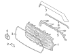 2023 Toyota Sequoia Grille Diagram - 53114-0C280