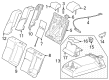 Toyota Crown Armrest Diagram - 72830-30N90-C0