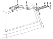 Toyota 4Runner Windshield Washer Nozzle Diagram - 85341-89109