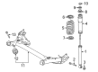 Toyota Prius C Shock And Strut Mount Diagram - 48750-52200