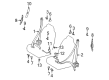 2002 Toyota Prius Seat Belt Diagram - 73230-47050-B0