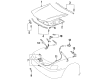 Toyota Camry Hood Hinge Diagram - 53420-33010