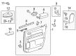 2020 Toyota Tundra Armrest Diagram - 74260-0C100-C0