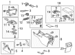 2014 Toyota Camry Center Console Base Diagram - 58910-06091-C0