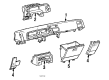 Toyota Corolla Glove Box Diagram - 55550-12240-04