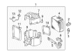 Toyota Sequoia Ambient Temperature Sensor Diagram - 88625-0C010