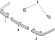 1990 Toyota Corolla Grille Diagram - 53113-12080