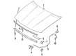 Toyota Corolla Hood Diagram - 53301-12660